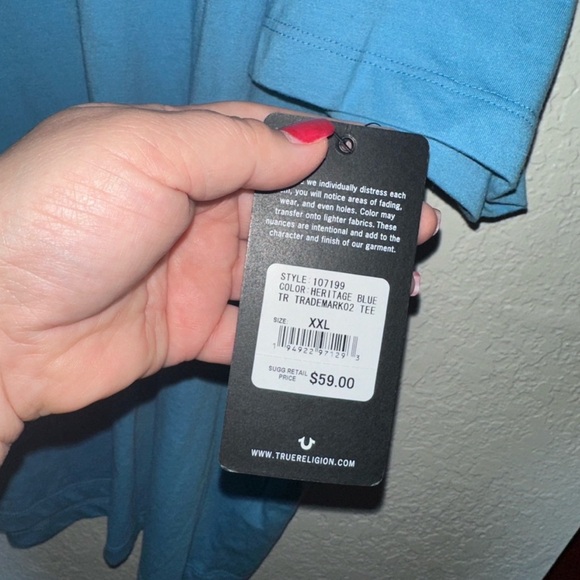 Men’s true religion Tshirt xxl nwt - Picture 3 of 3